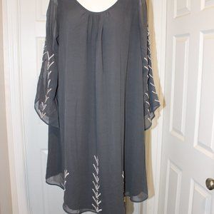 Sincerely Mary L Grey Tunic Dress